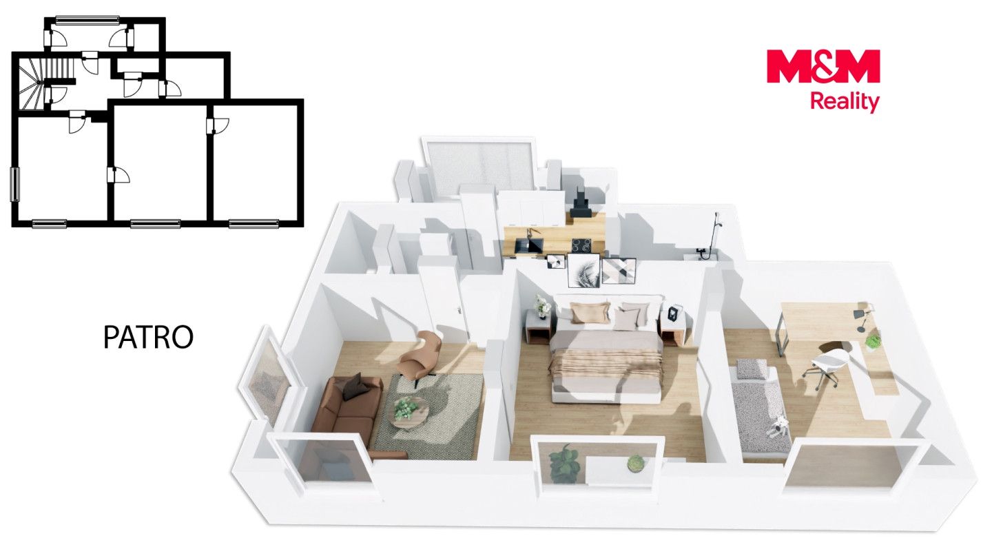Prodej, Rodinný dům, 160 m², Hluboká nad Vltavou, Svat. Čecha, Hluboká nad Vltavou – náhled fotky 18