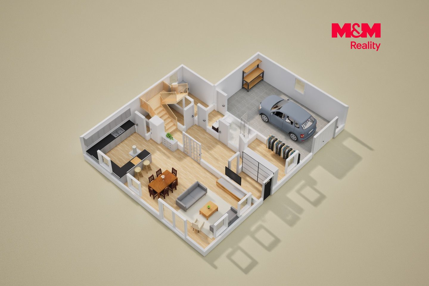 Prodej, Rodinný dům, 252 m², Chuderov, Chuderov – náhled fotky 15