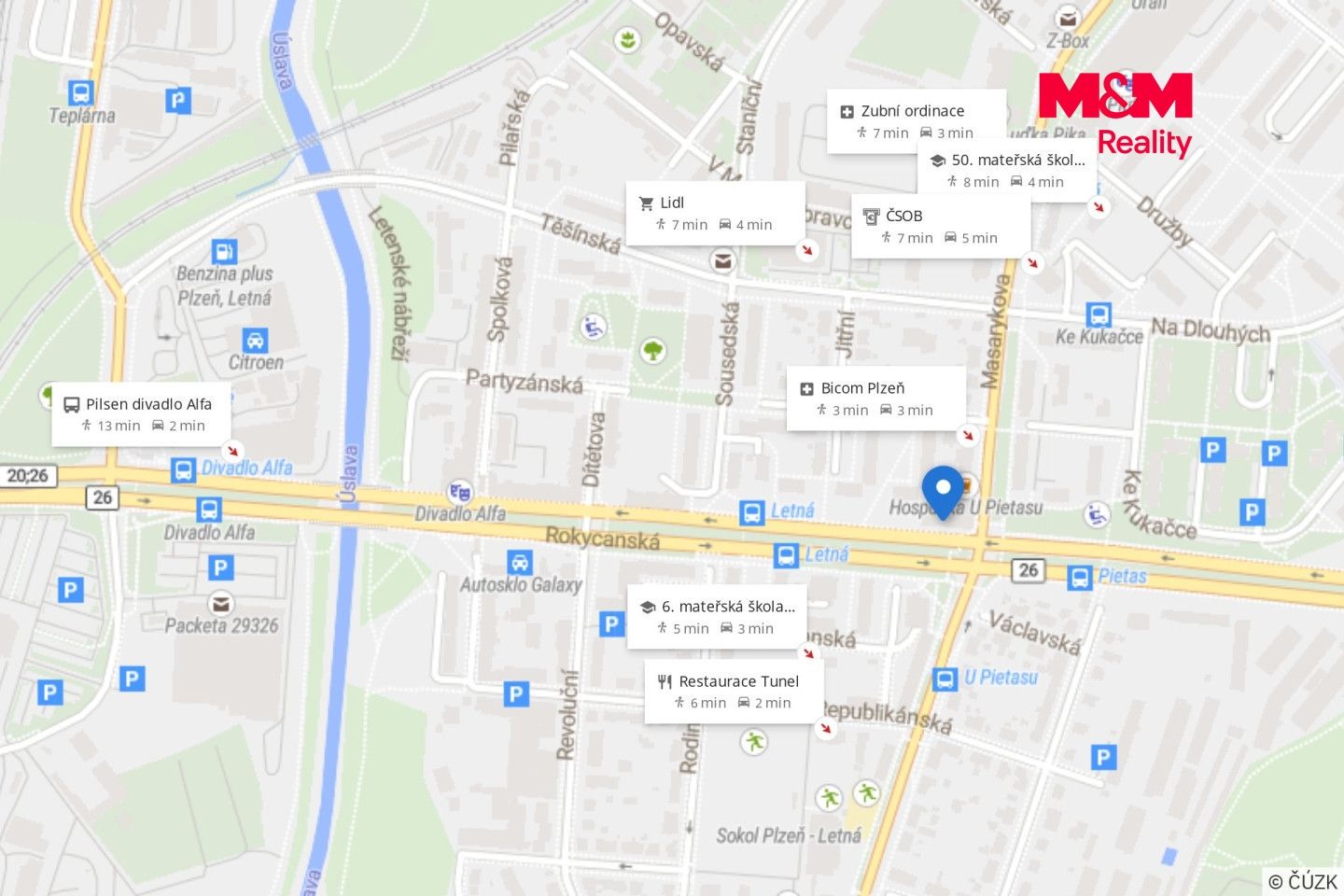 Prodej, Byt 1+kk, 30 m², Plzeň, Rokycanská, Plzeň – náhled fotky 16