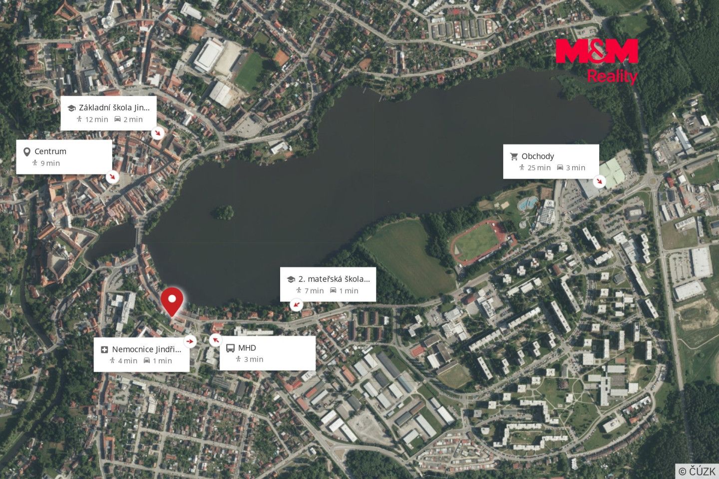 Pronájem, Byt 1+kk, 30 m², Jindřichův Hradec, Vídeňská, Jindřichův Hradec – náhled fotky 6