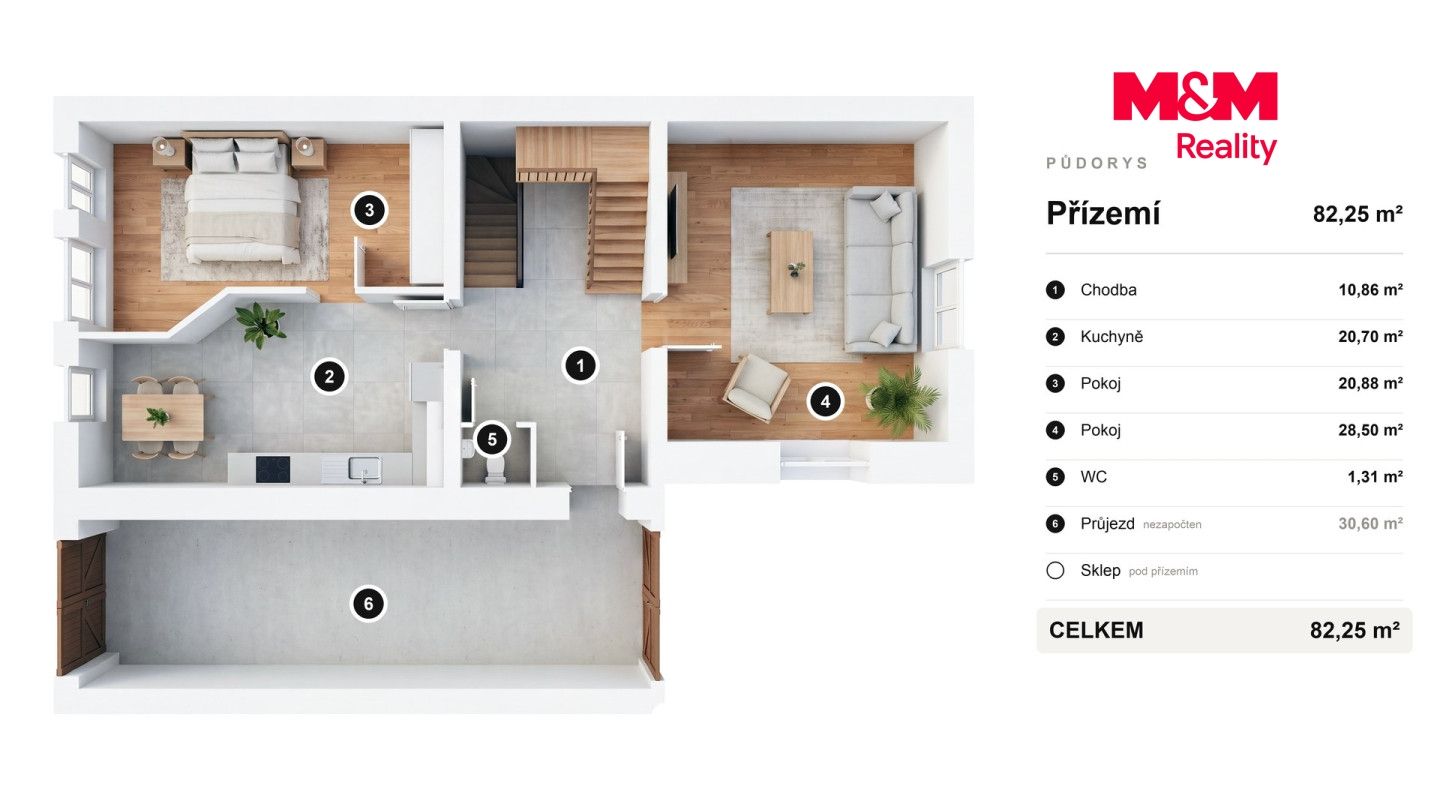 Prodej, Rodinný dům, 237 m², Černovice, Mariánské náměstí, Černovice – náhled fotky 35