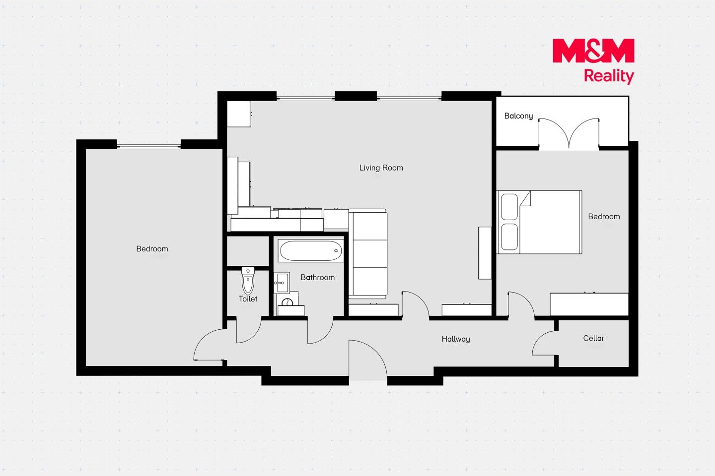Pronájem, Byt 3+kk, 84 m², Praha, Pod cihelnou, Praha – náhled fotky 8