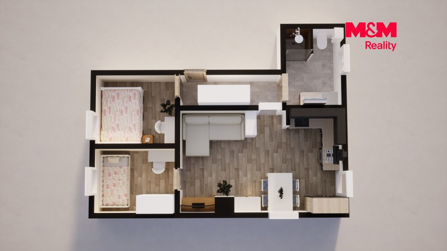Prodej, Byt 3+kk, 43 m², Velemín, Velemín – náhled fotky 24
