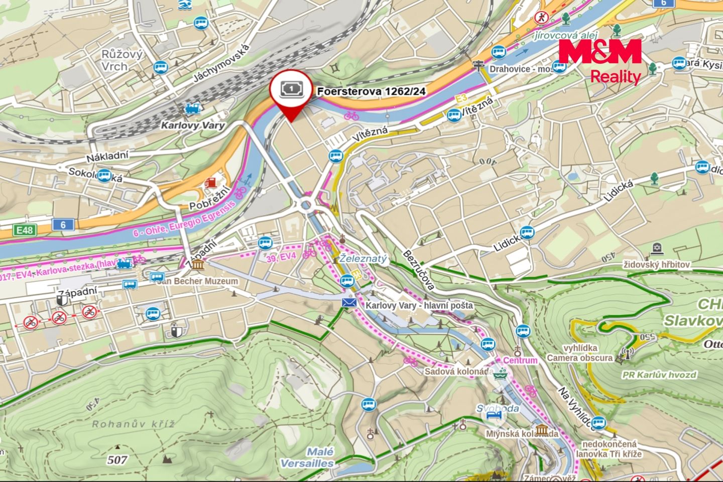 Pronájem, Byt 1+1, 46 m², Karlovy Vary, Foersterova, Karlovy Vary – náhled fotky 22