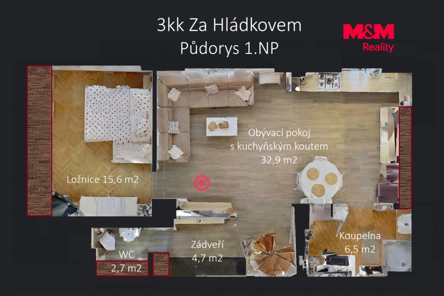 Prodej, Byt 3+kk, 95 m², Praha, Za Hládkovem, Praha – náhled fotky 20