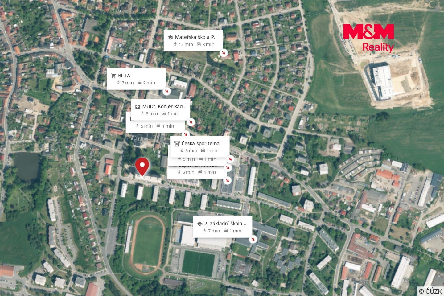 Pronájem, Byt 1+1, 40 m², Milevsko, J. A. Komenského, Milevsko – náhled fotky 12