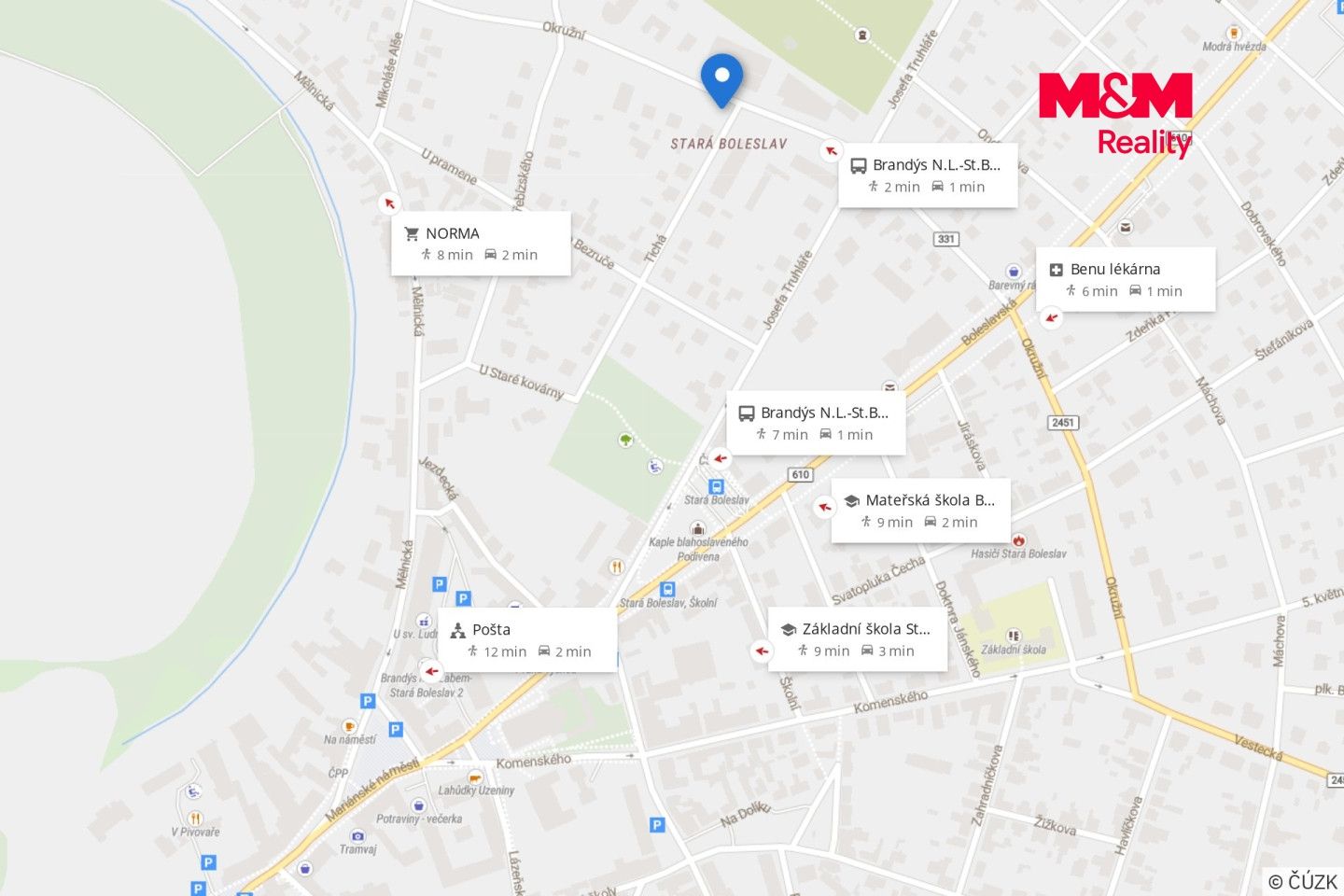 Pronájem, Byt 2+kk, 57 m², Brandýs nad Labem-Stará Boleslav, Josefa Truhláře, Brandýs nad Labem-Stará Boleslav – náhled fotky 13