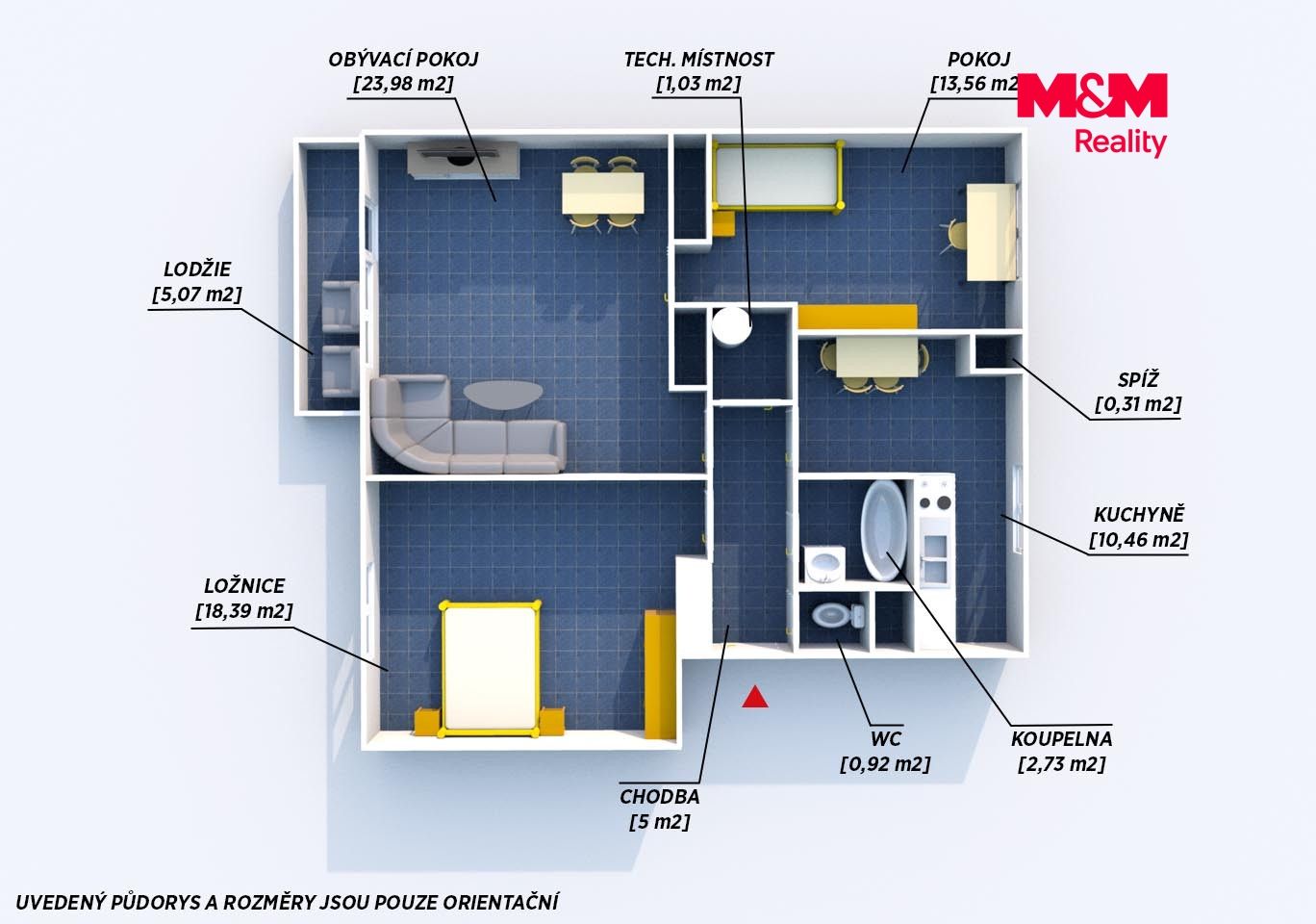 Prodej, Byt 3+1, 76 m², Domažlice, Ladova, Domažlice – náhled fotky 20