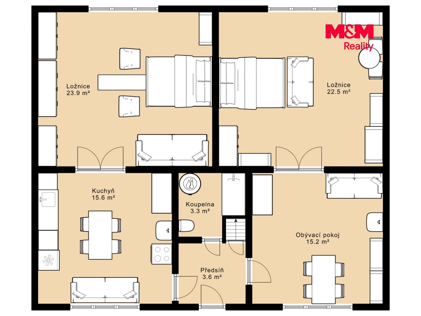 Prodej, Rodinný dům, 84 m², Mrákotín, Mrákotín – náhled fotky 15