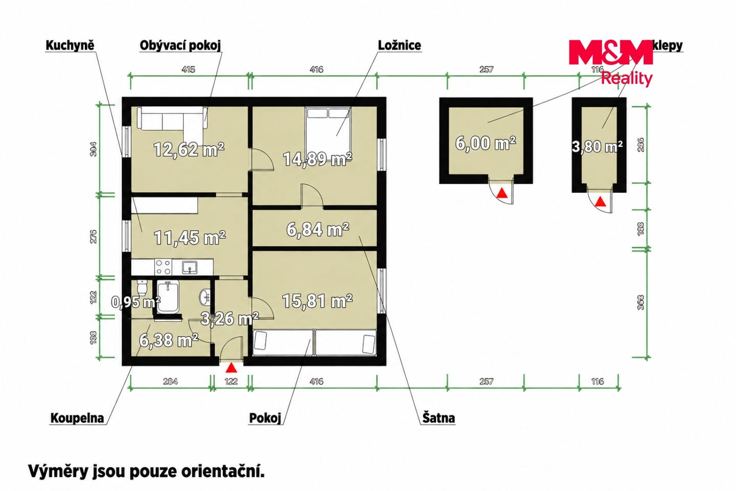 Prodej, Byt 3+1, 72 m², Plzeň, Topolová, Plzeň – náhled fotky 6