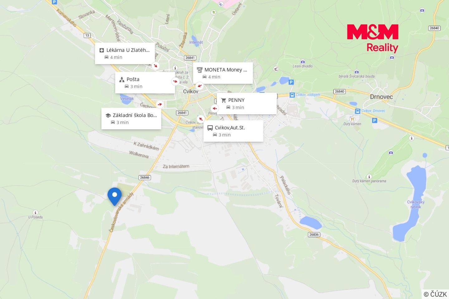 Pronájem, Byt 1+1, 43 m², Cvikov, Československé armády, Cvikov – náhled fotky 8
