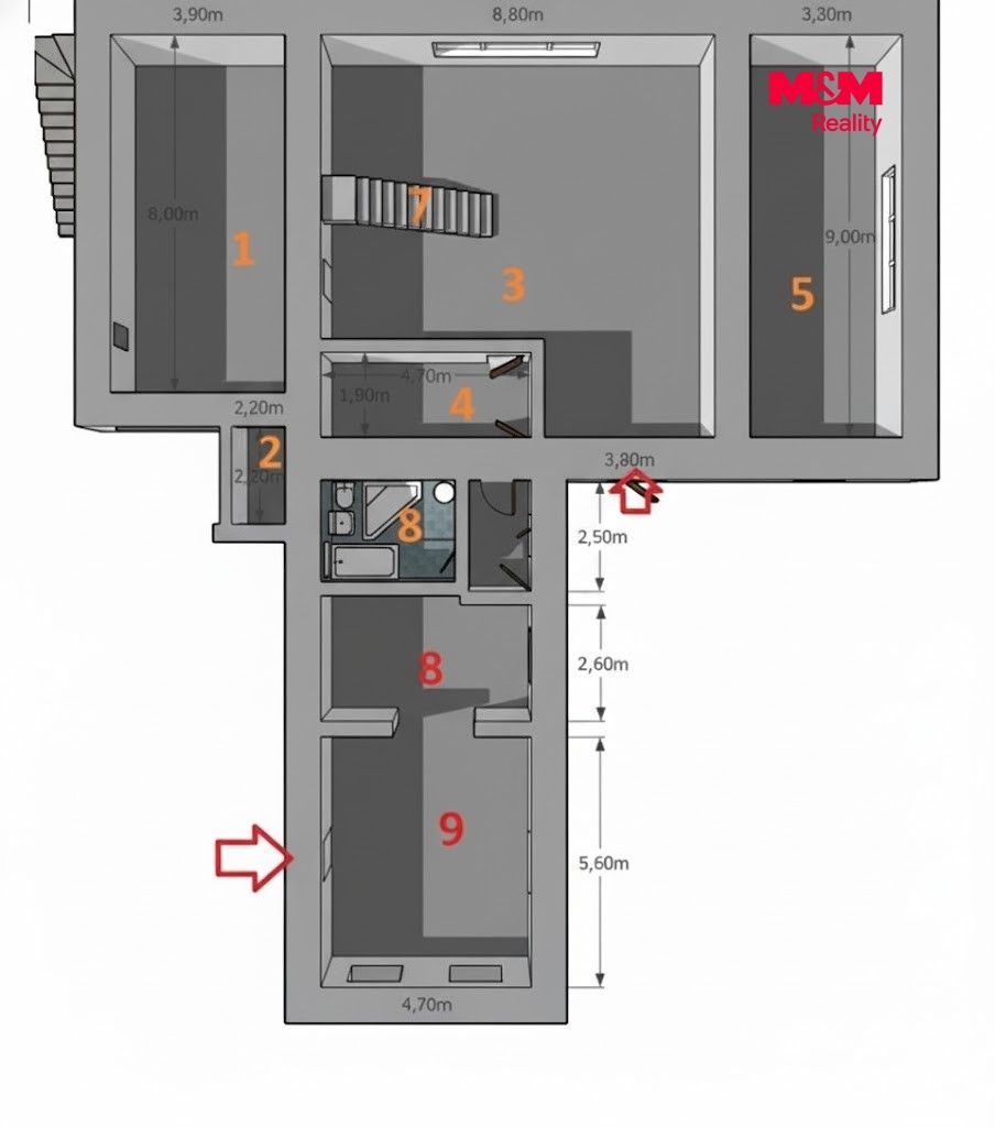 Prodej, Rodinný dům, 550 m², Netolice, Netolice – náhled fotky 48