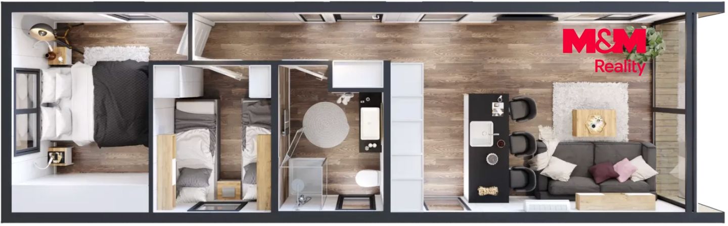 Prodej, Rodinný dům, 57 m², Semechnice, Semechnice – náhled fotky 8