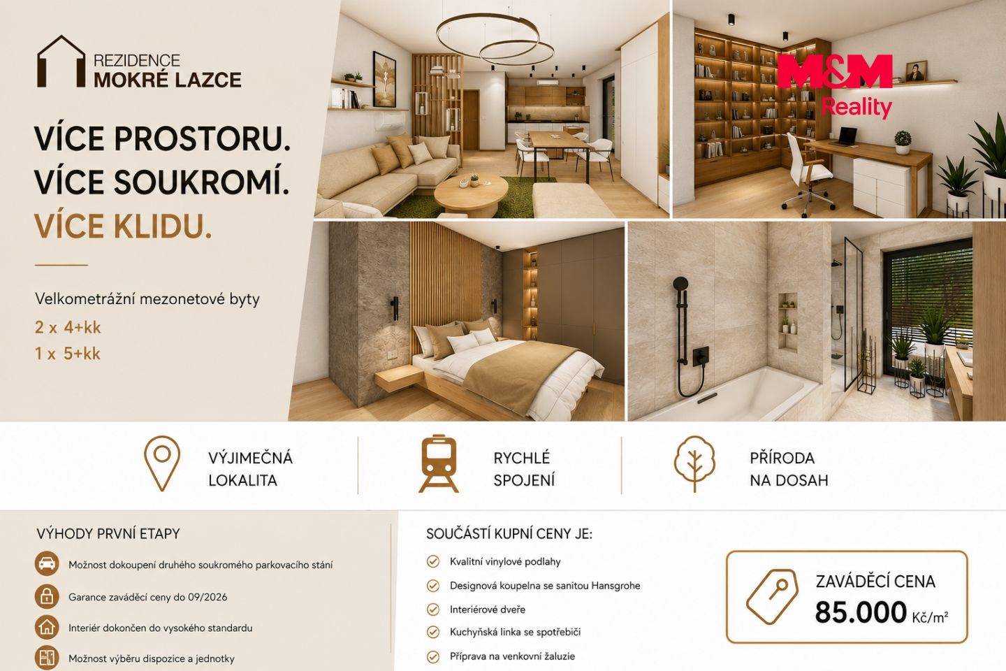 Prodej, Byt 4+kk, 117 m², Mokré Lazce, Generála Vlachého, Mokré Lazce – náhled fotky 4