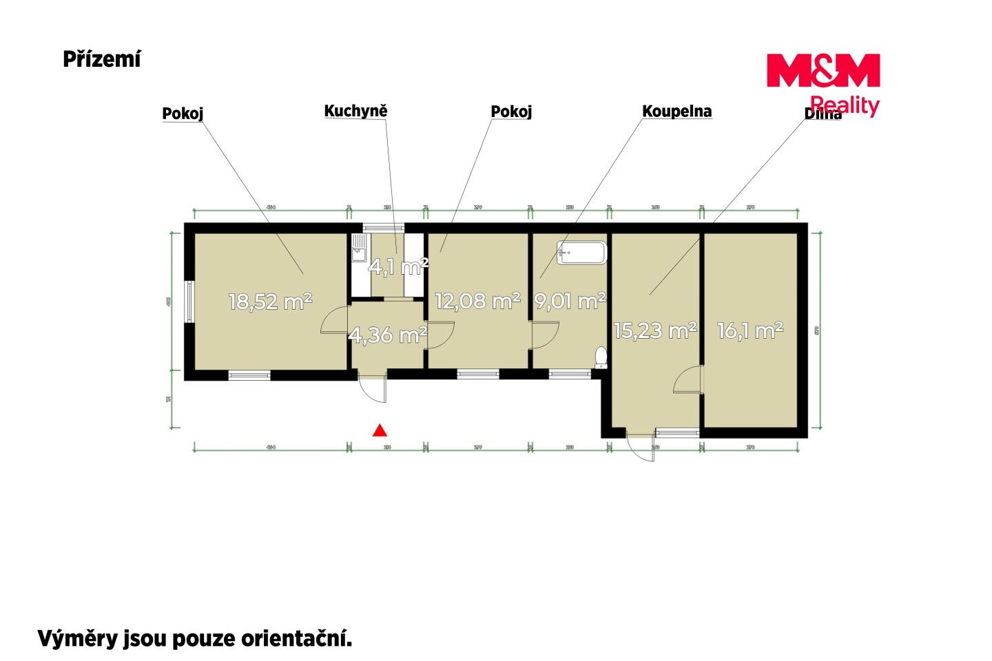Prodej, Rodinný dům, 90 m², Křenice, Křenice – náhled fotky 18