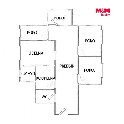 Prodej, Byt 4+1, 80 m², Jirkov, Osvobození, Jirkov – náhled fotky 4