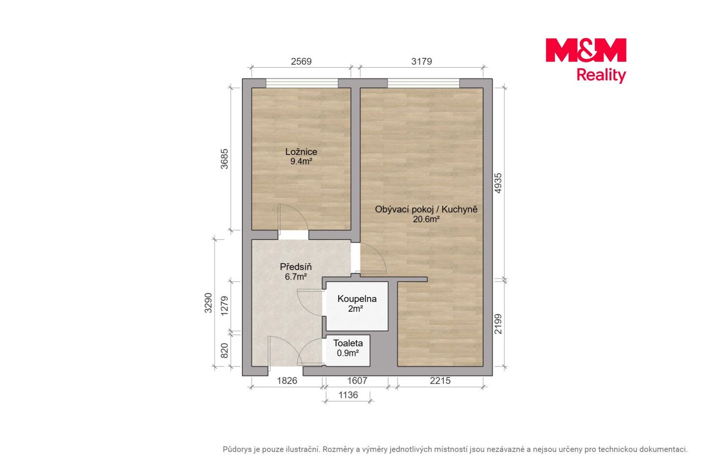 Prodej, Byt 2+kk, 41 m², Králův Dvůr, Nad Stadionem, Králův Dvůr – náhled fotky 4