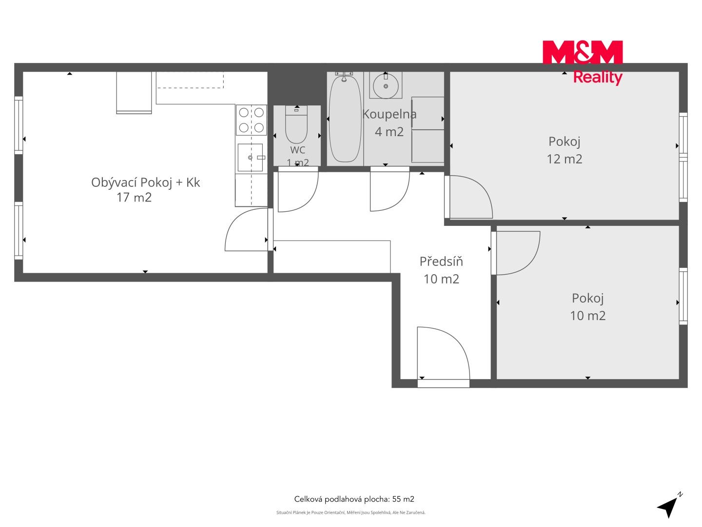 Prodej, Byt 3+kk, 56 m², Králův Dvůr, Popelky Biliánové, Králův Dvůr – náhled fotky 8