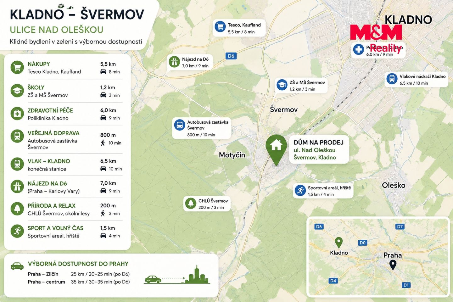Prodej, Rodinný dům, 152 m², Kladno, Nad Oleškou, Kladno – náhled fotky 24