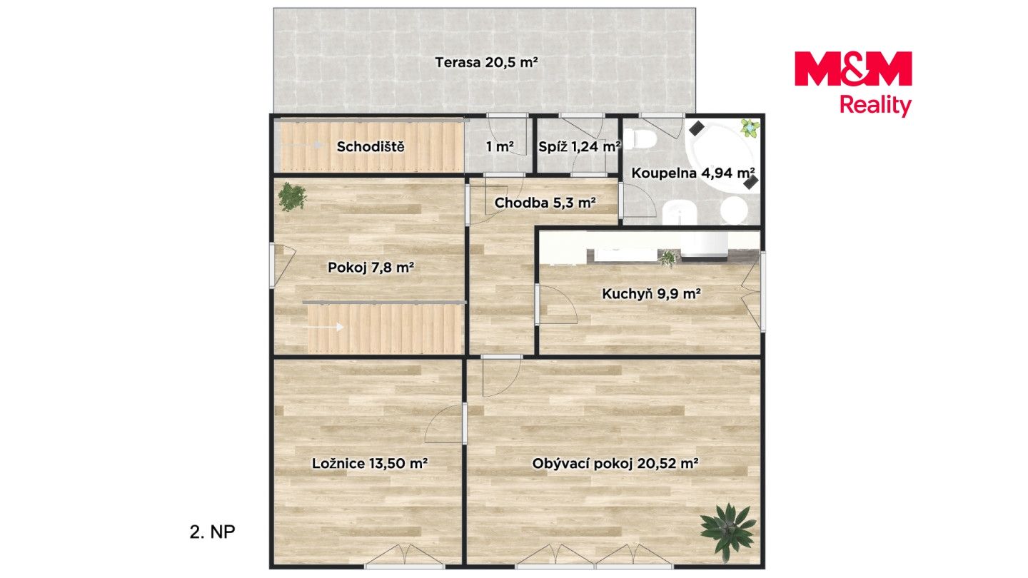 Prodej, Rodinný dům, 190 m², Podmoky, Podmoky – náhled fotky 26