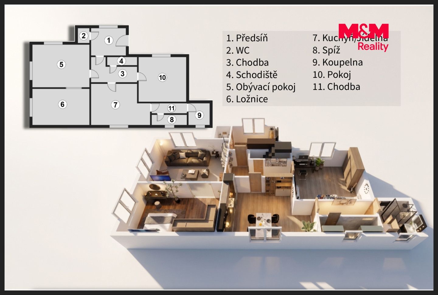 Prodej, Rodinný dům, 110 m², Malá Víska, Malá Víska – náhled fotky 5