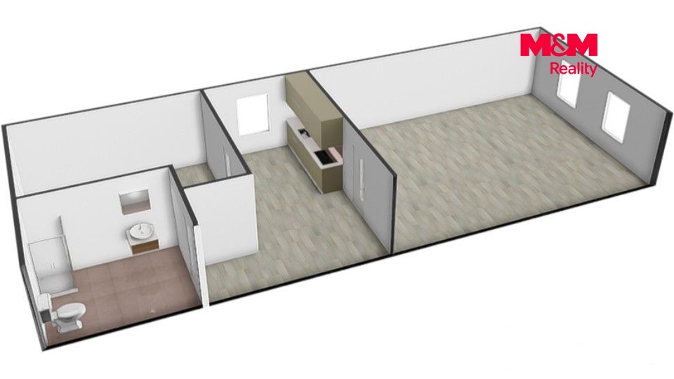 Prodej, Byt 2+1, 37 m², Jáchymov, K Lanovce, Jáchymov – náhled fotky 12