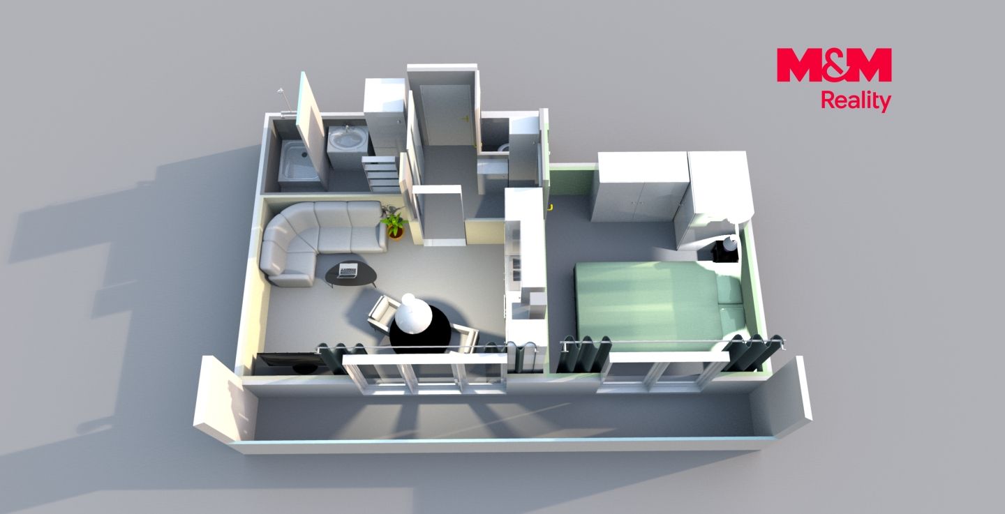 Prodej, Byt 2+kk, 43 m², Praha, Na Maninách, Praha – náhled fotky 34
