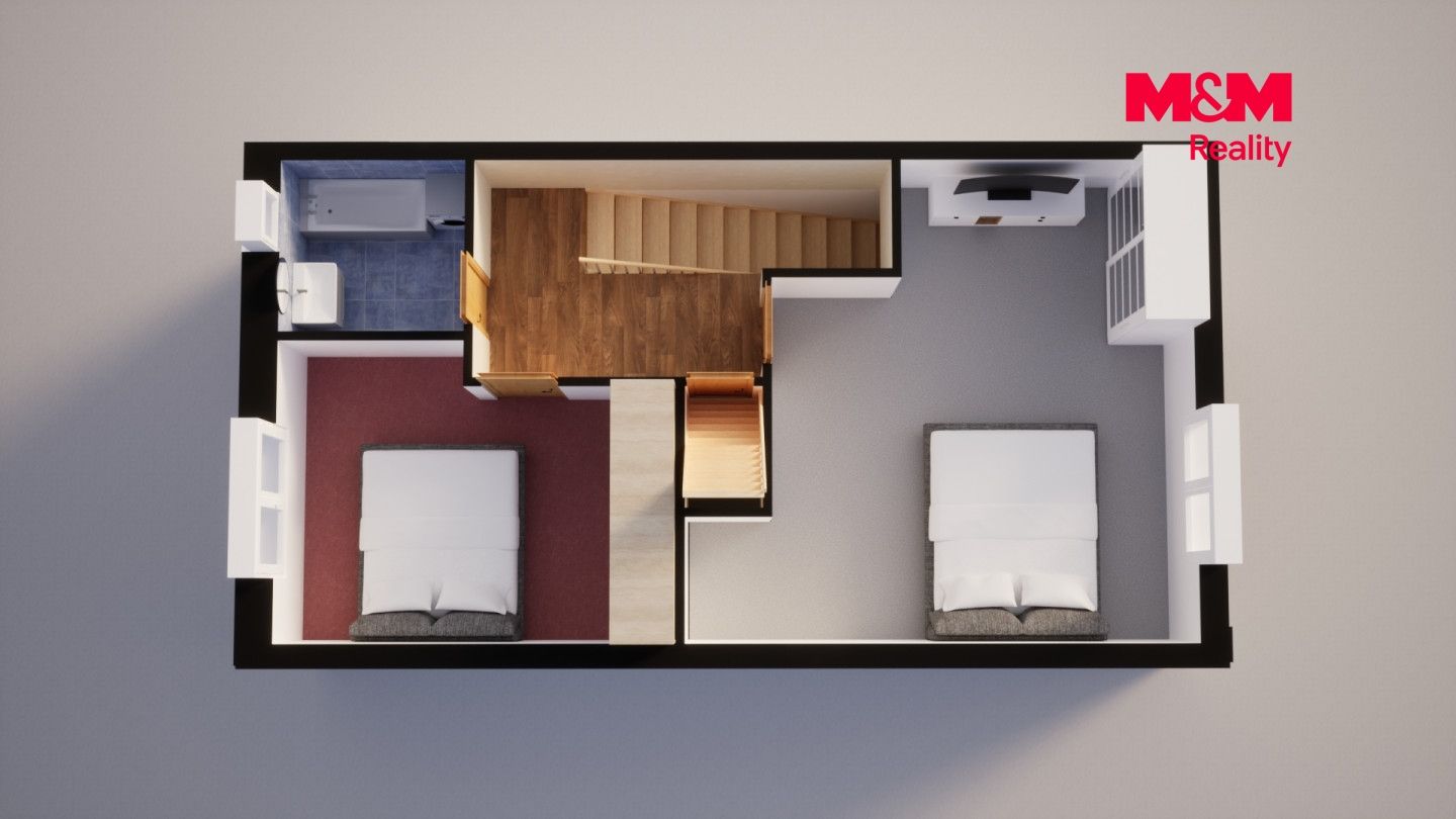Prodej, Rodinný dům, 84 m², Mělník, Perunov, Mělník – náhled fotky 23