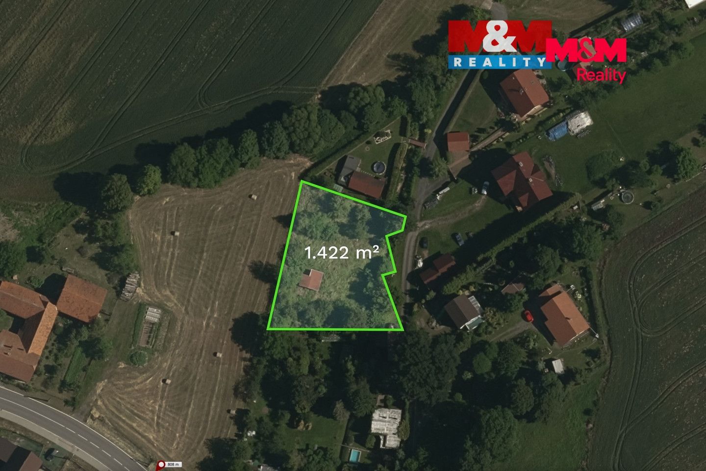 Prodej, Pozemek k bydlení, Jeseník nad Odrou