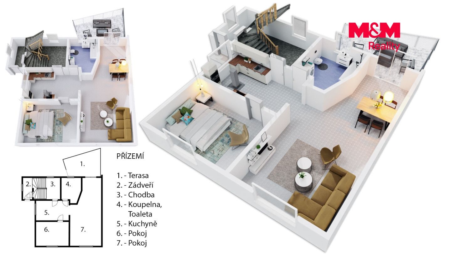 Pronájem, Rodinný dům, 160 m², Praha, Vycpálkova, Praha – náhled fotky 16