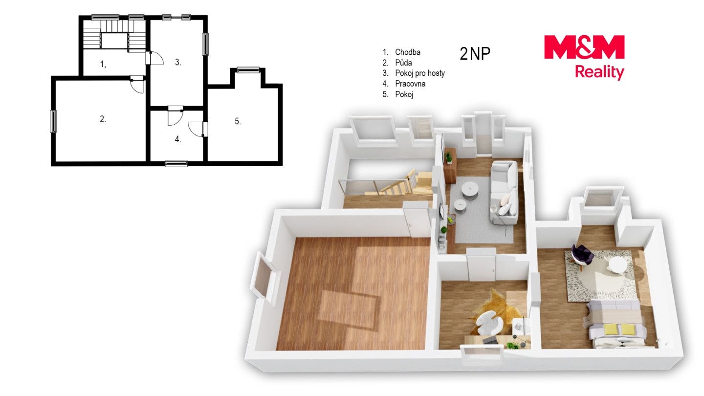 Prodej, Rodinný dům, 182 m², Skryje, Skryje – náhled fotky 30