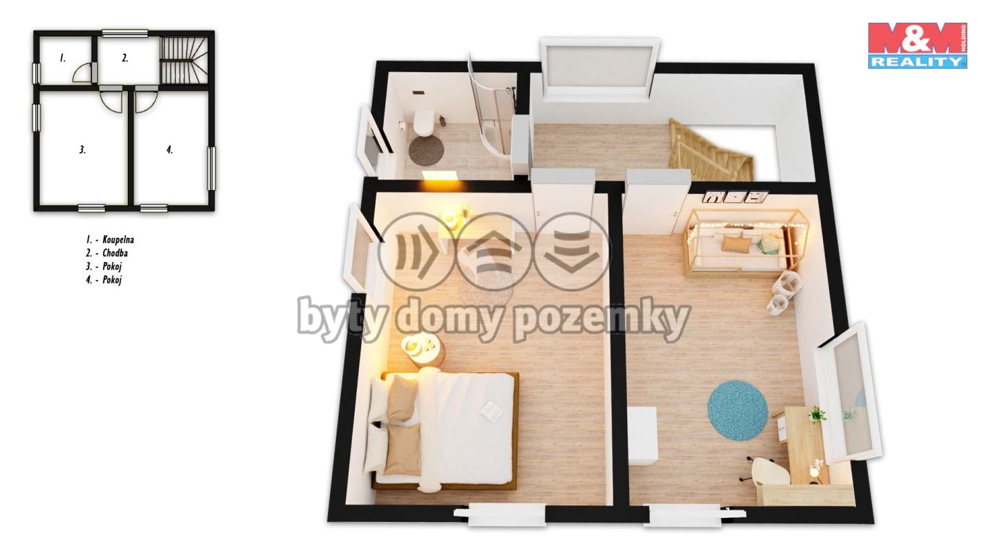 Prodej, Rodinný dům, Horoměřice
