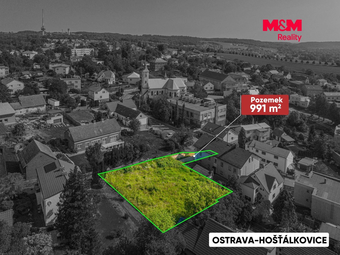 Prodej, Pozemek k bydlení, Ostrava