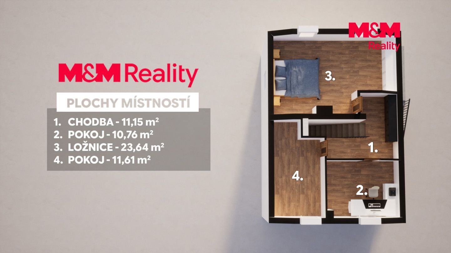 Prodej, Rodinný dům, 109 m², Merboltice, Merboltice – náhled fotky 24
