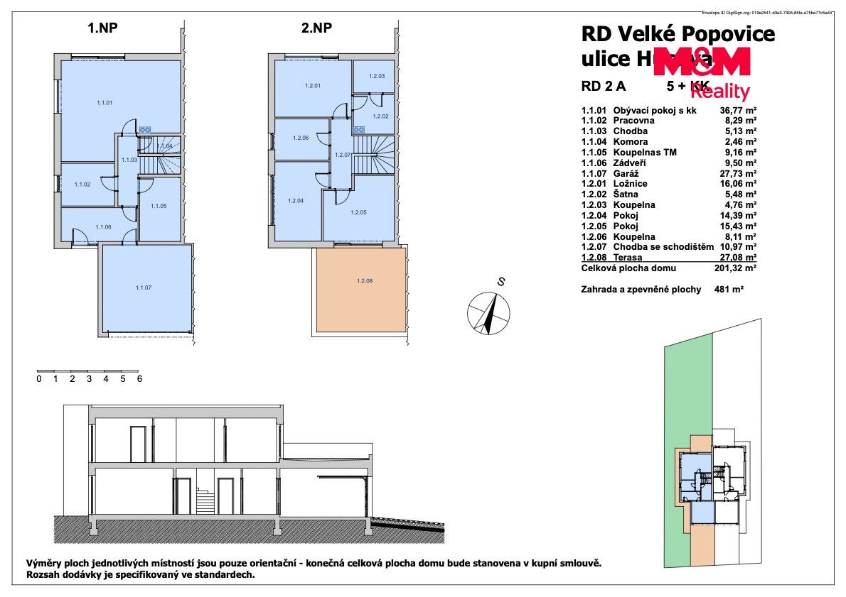 Prodej, Rodinný dům, 201 m², Velké Popovice, Husova, Velké Popovice – náhled fotky 21