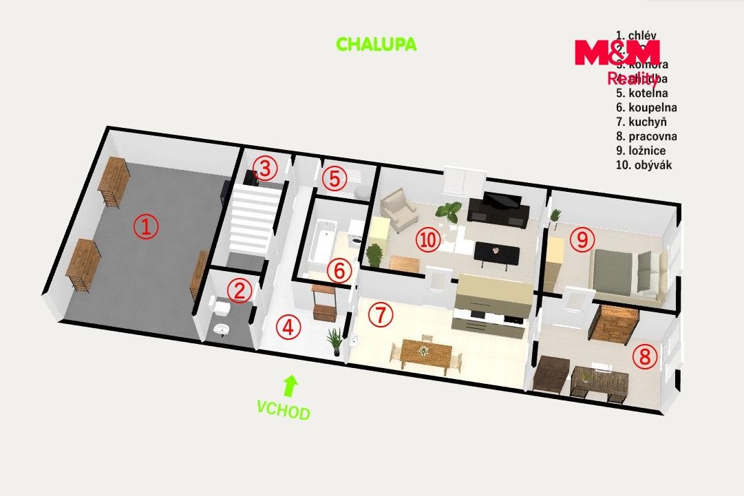 Prodej, Rodinný dům, 250 m², Stáj, Stáj – náhled fotky 17