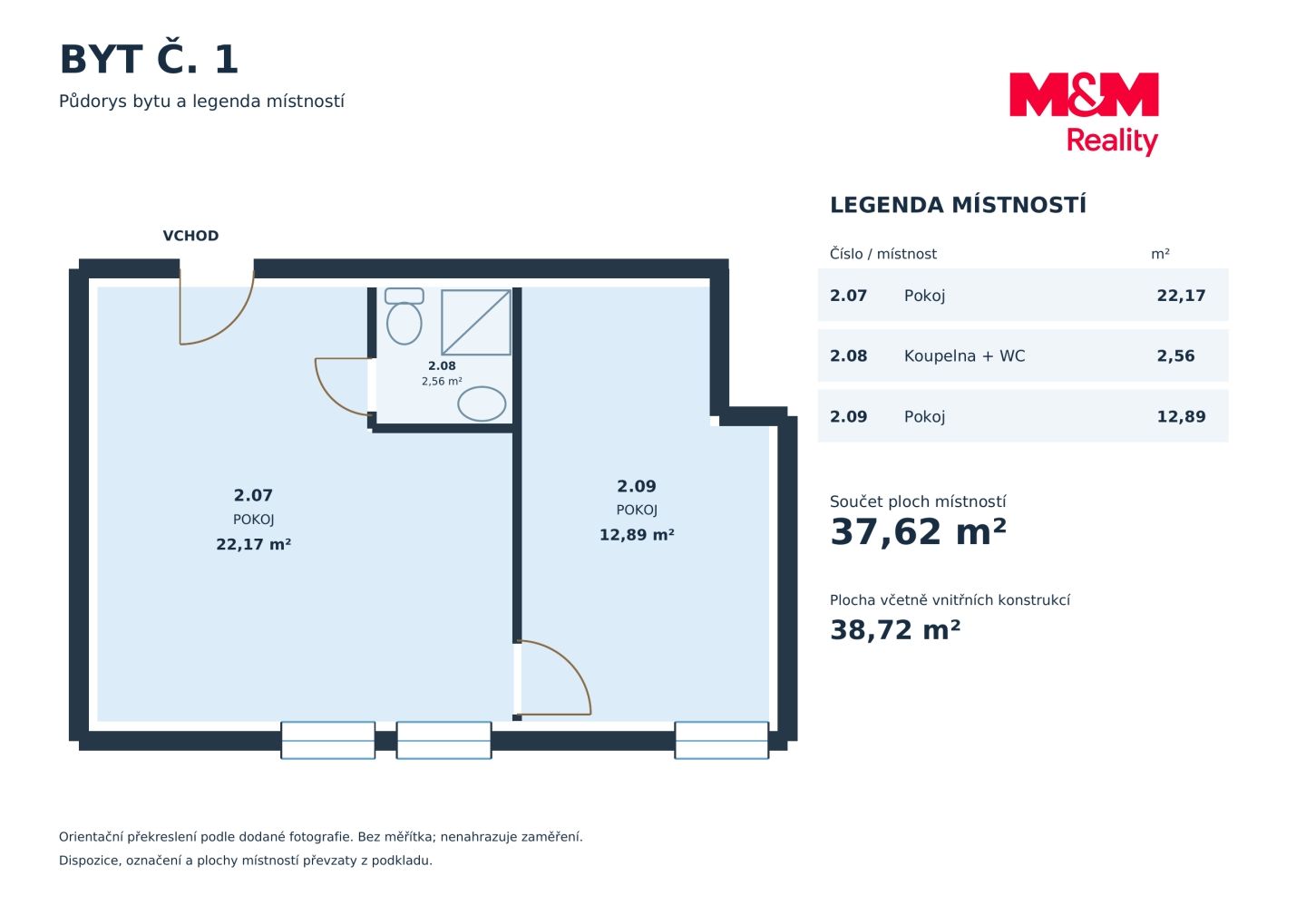 Prodej, Byt 2+kk, 38 m², Ostrava, Poděbradova, Ostrava – náhled fotky 12