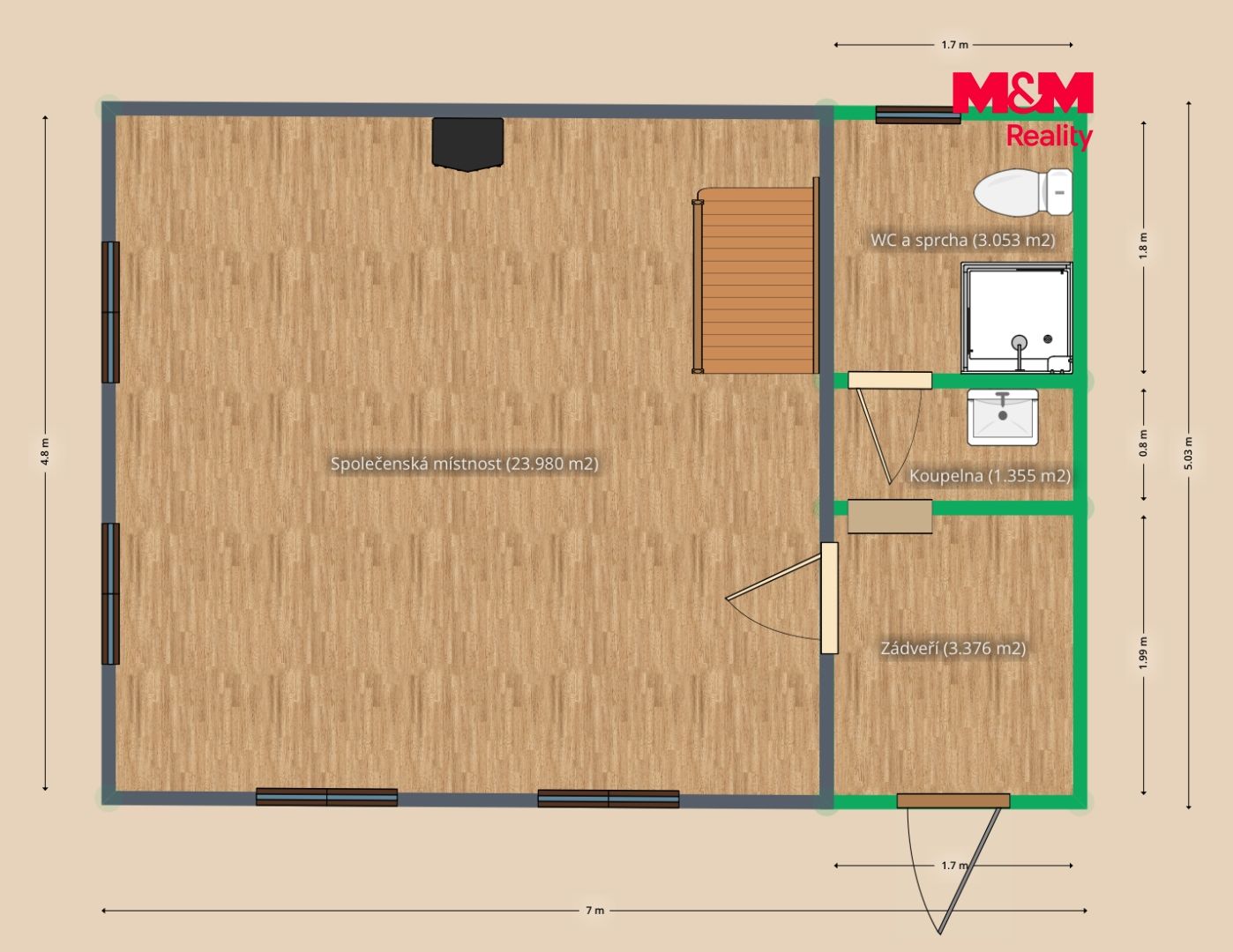 Prodej, Chata, 55 m², Paskov, Neužilní, Paskov – náhled fotky 13
