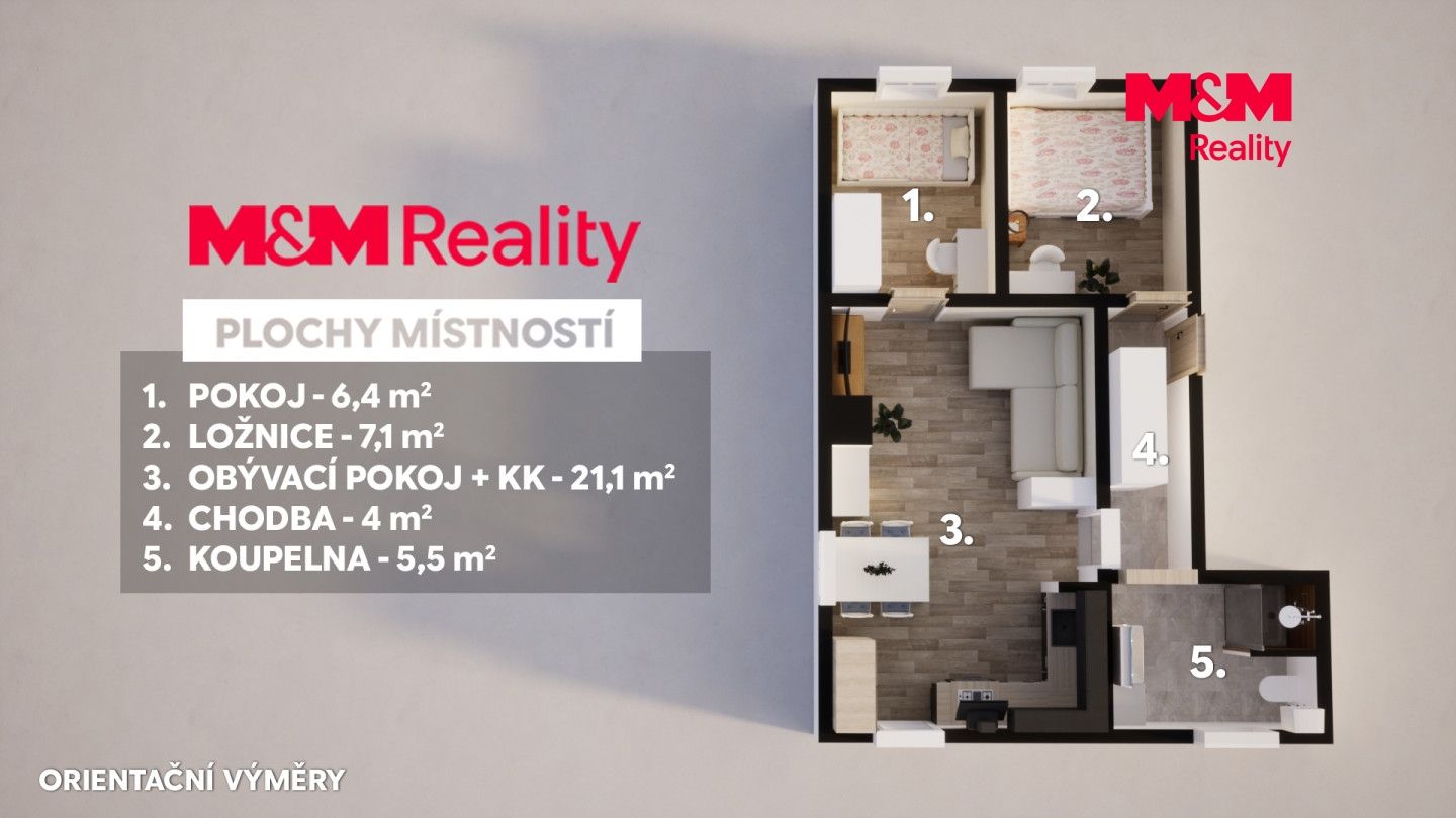Prodej, Byt 3+kk, 43 m², Velemín, Velemín – náhled fotky 26