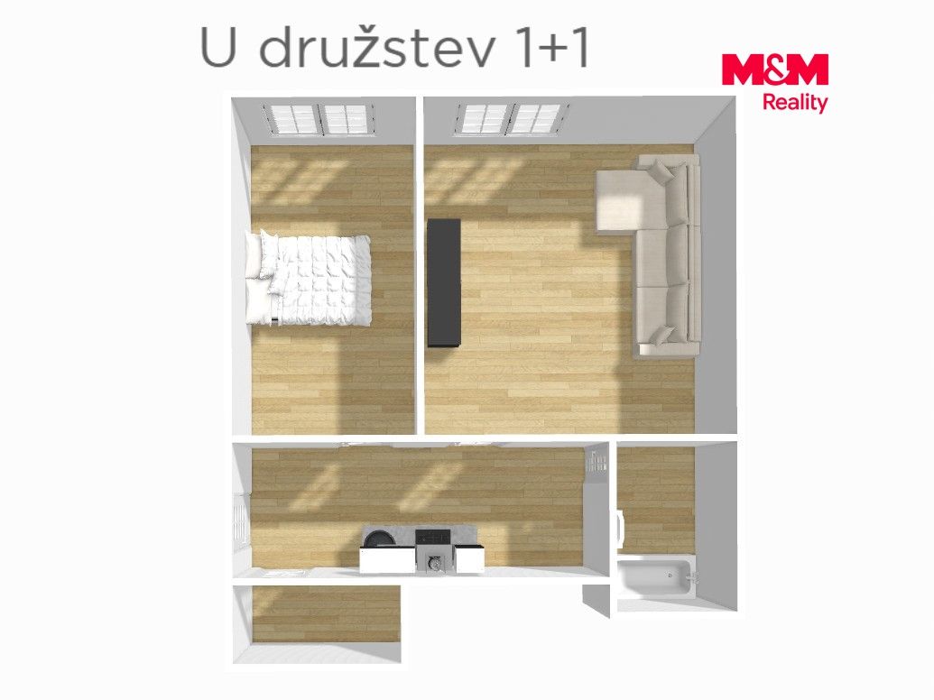 Prodej, Byt 1+1, 58 m², Praha, U družstev, Praha – náhled fotky 18