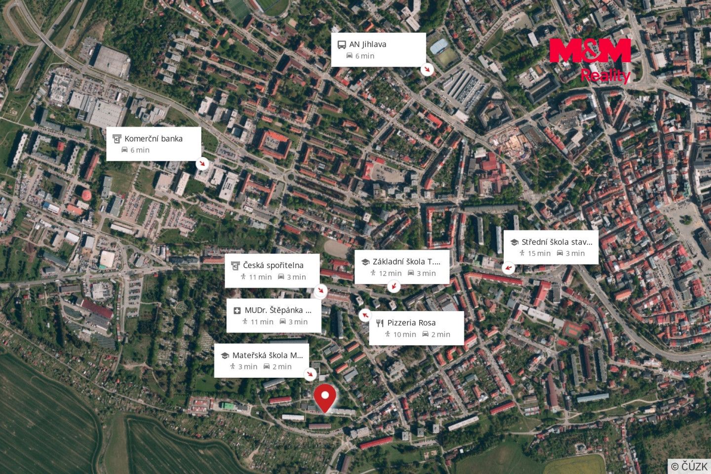 Prodej, Byt 2+1, 54 m², Jihlava, U Hřbitova, Jihlava – náhled fotky 14