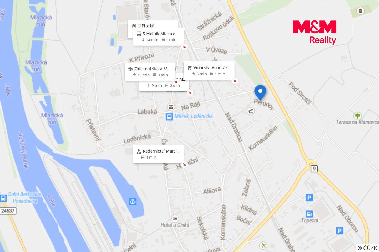 Prodej, Rodinný dům, 84 m², Mělník, Perunov, Mělník – náhled fotky 24