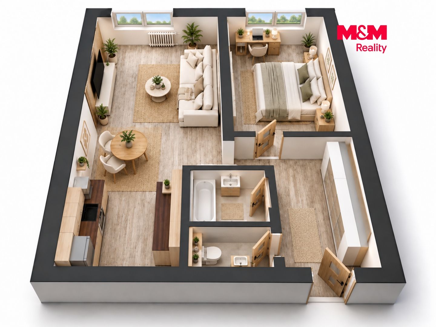 Prodej, Byt 2+kk, 42 m², Mladá Boleslav, Jana Palacha, Mladá Boleslav – náhled fotky 16