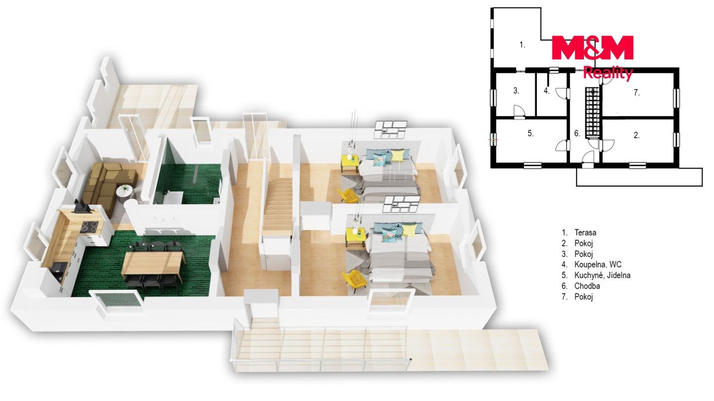 Prodej, Rodinný dům, 73 m², Bušín, Bušín – náhled fotky 9