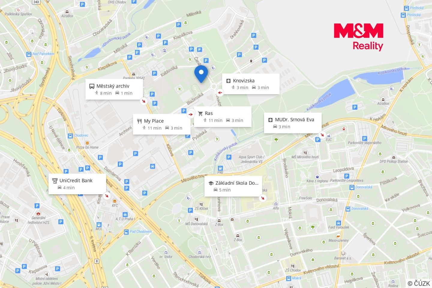 Prodej, Byt 2+kk, 46 m², Praha, Čenětická, Praha – náhled fotky 13