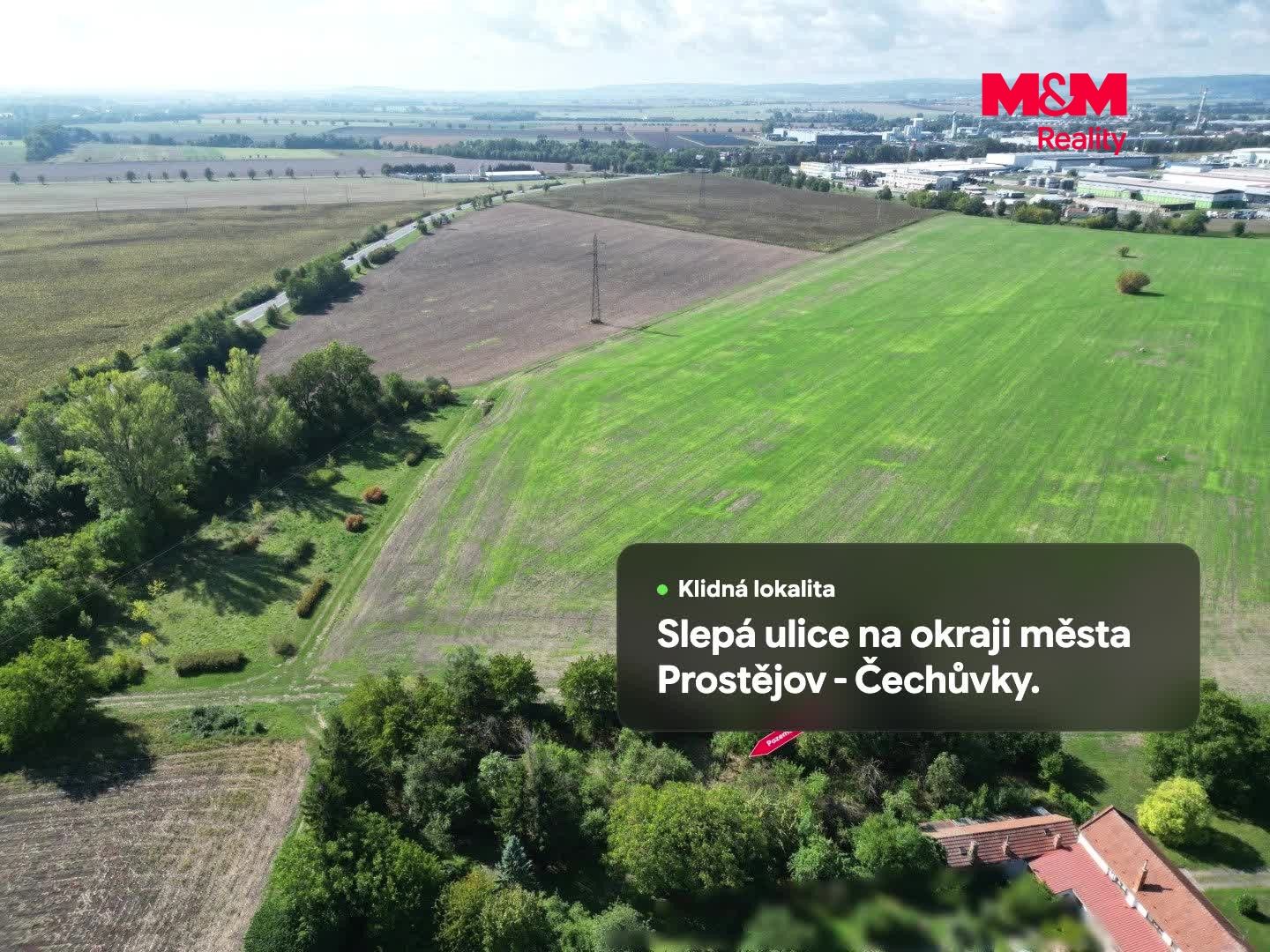 Prodej, Pozemek k bydlení, Prostějov