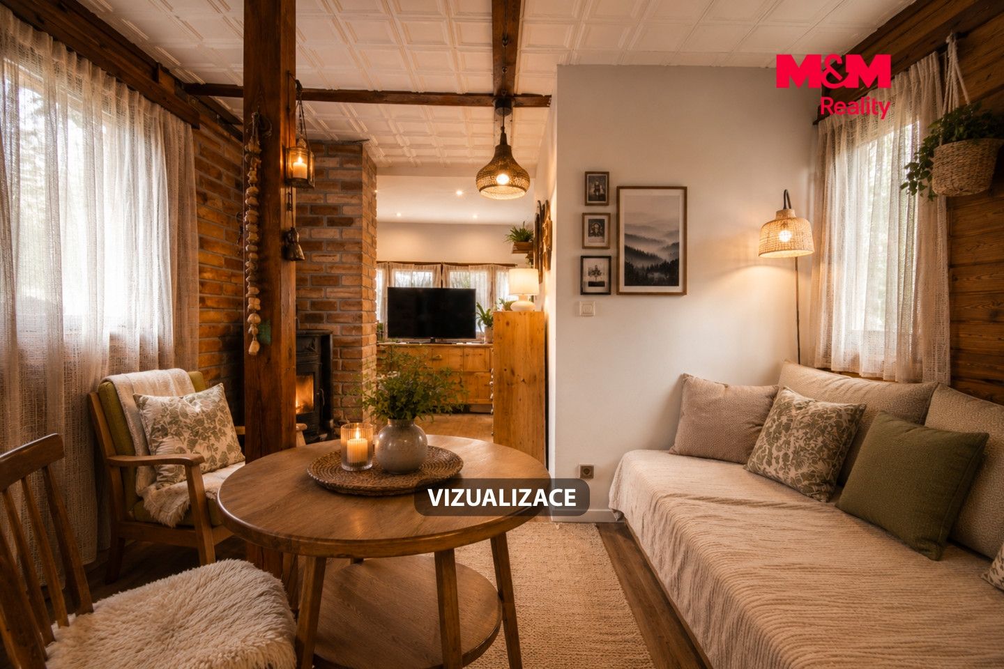 Prodej, Chata, 40 m², Hradištko, Na Mezi, Hradištko – náhled fotky 8