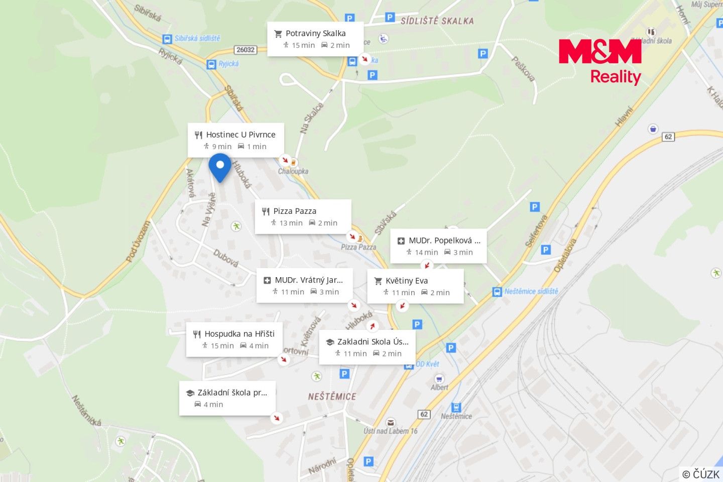 Prodej, Byt 1+1, 35 m², Ústí nad Labem, Na Výšině, Ústí nad Labem – náhled fotky 13