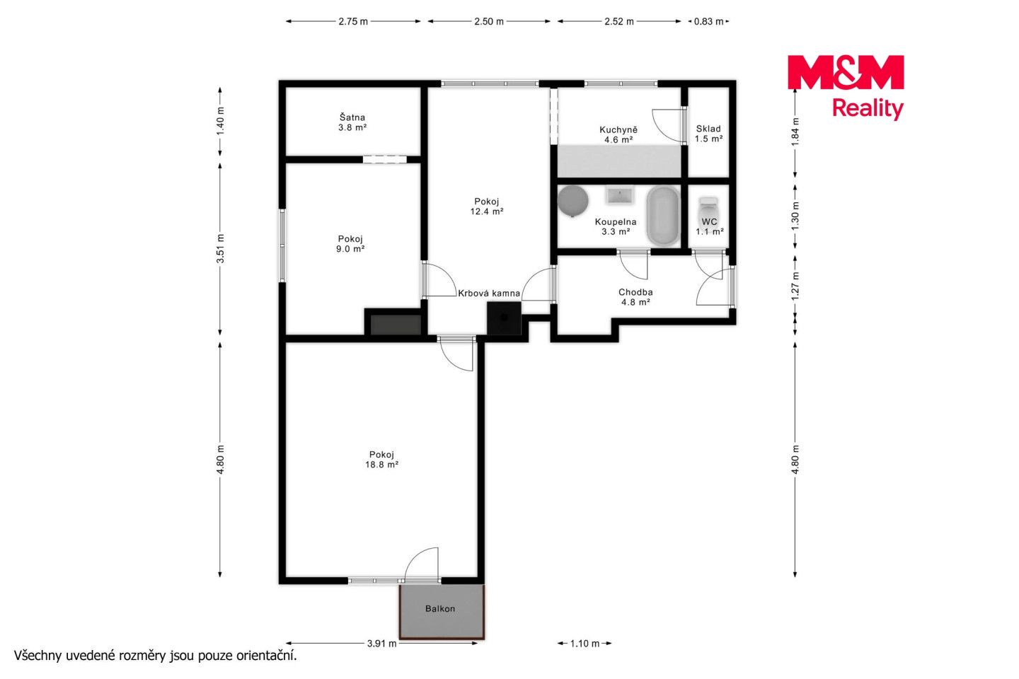 Prodej, Byt 3+1, 71 m², Horšovský Týn, Horšovský Týn – náhled fotky 17