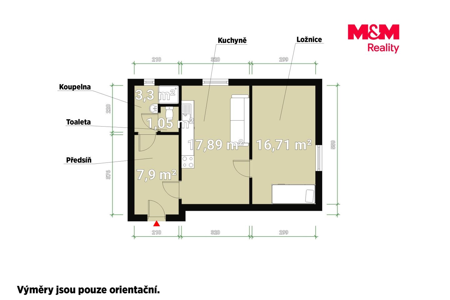 Prodej, Byt 1+1, 45 m², Plzeň, Úslavská, Plzeň – náhled fotky 2